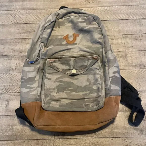 NWT never used Camo True Religion logo backpack True Religion | Bags | Nwt Never Used Camo True Religion  main image 3